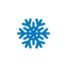 winter abstract snow logo vector